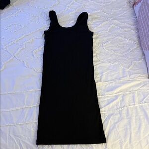 Elegant Black Sleeveless Dress
